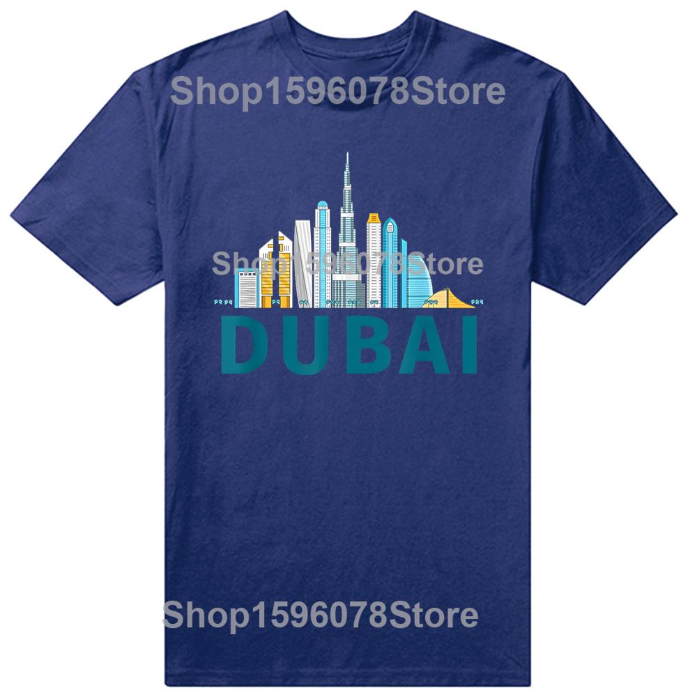 Funny Dubai Classic T-Shirt Summer Men Women Clothing Fashion T Shirts Cotton Short Sleeve Oversized Loose T-shirt Tops