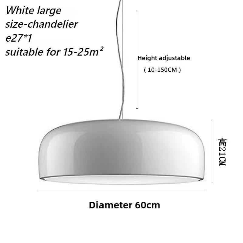 2025 High-end Modern Minimalist Aluminum Living Room Bedroom Chandelier Postmodern Dining Study Lamp Italian Designer Round Ceil