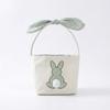With handle Rabbit Basket Long ears Candy Bag New Easter Egg Basket  Easter decorations