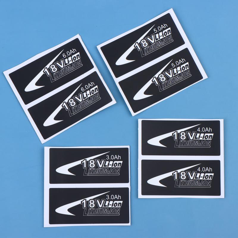 BL1830 Li Battery Sticker For Mak 18V 3Ah To 6Ah Drill Self Adhesive Label For Quick Battery Replacement