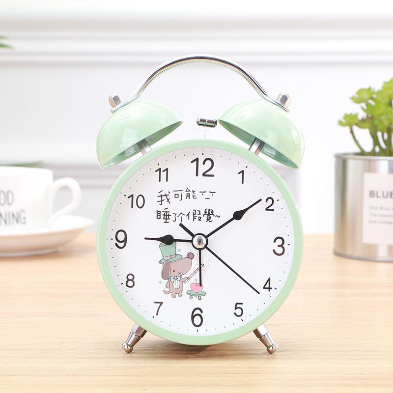 

Бесшумный металлический рингтон рингтон Креативный подарок часы