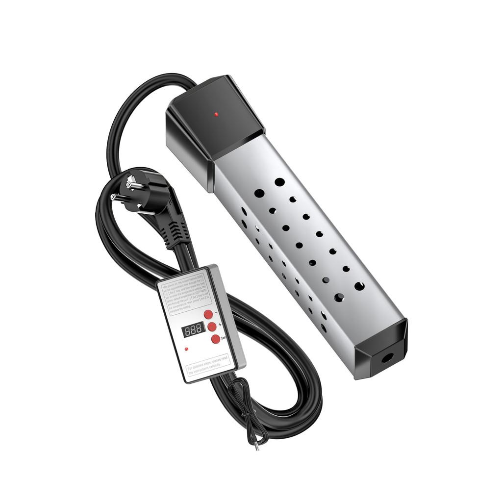 220V Household High Power Bathtub Water Heater Stick Constant Temperature Immersion Heater Automatic Fast Heating Machine