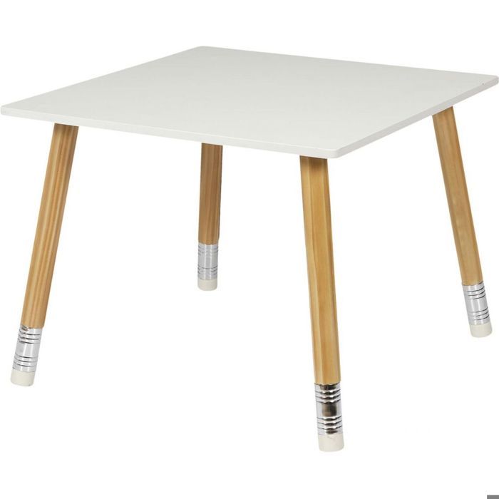 TABLE ET 2 CHAISES CRAYON