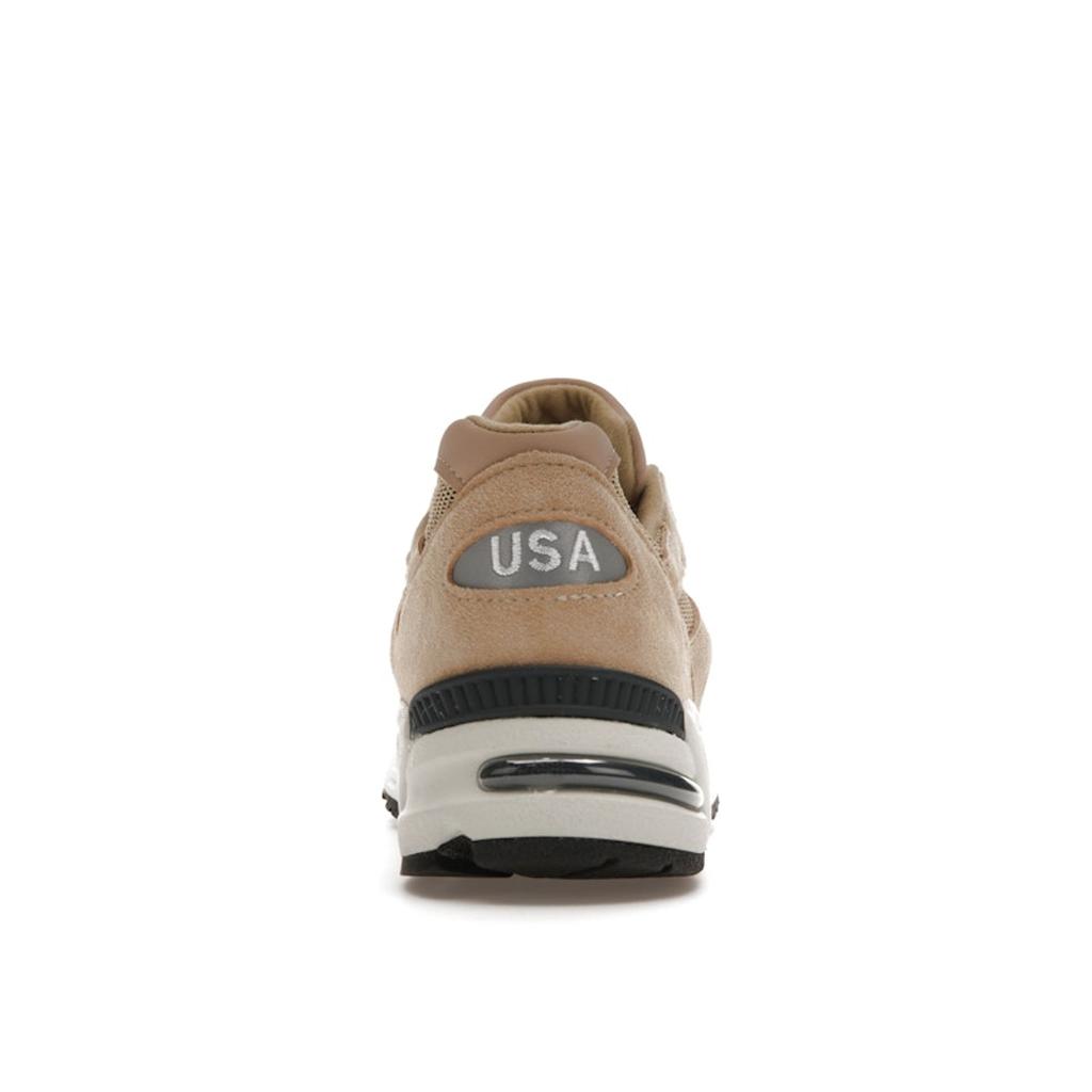 Kith X New Balance 990v2 Made In USA Tan Unisex Sneakers Tannin M990KS2