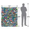 Royce McClure Tropical Fish Jam Silky Supersoft Blanket