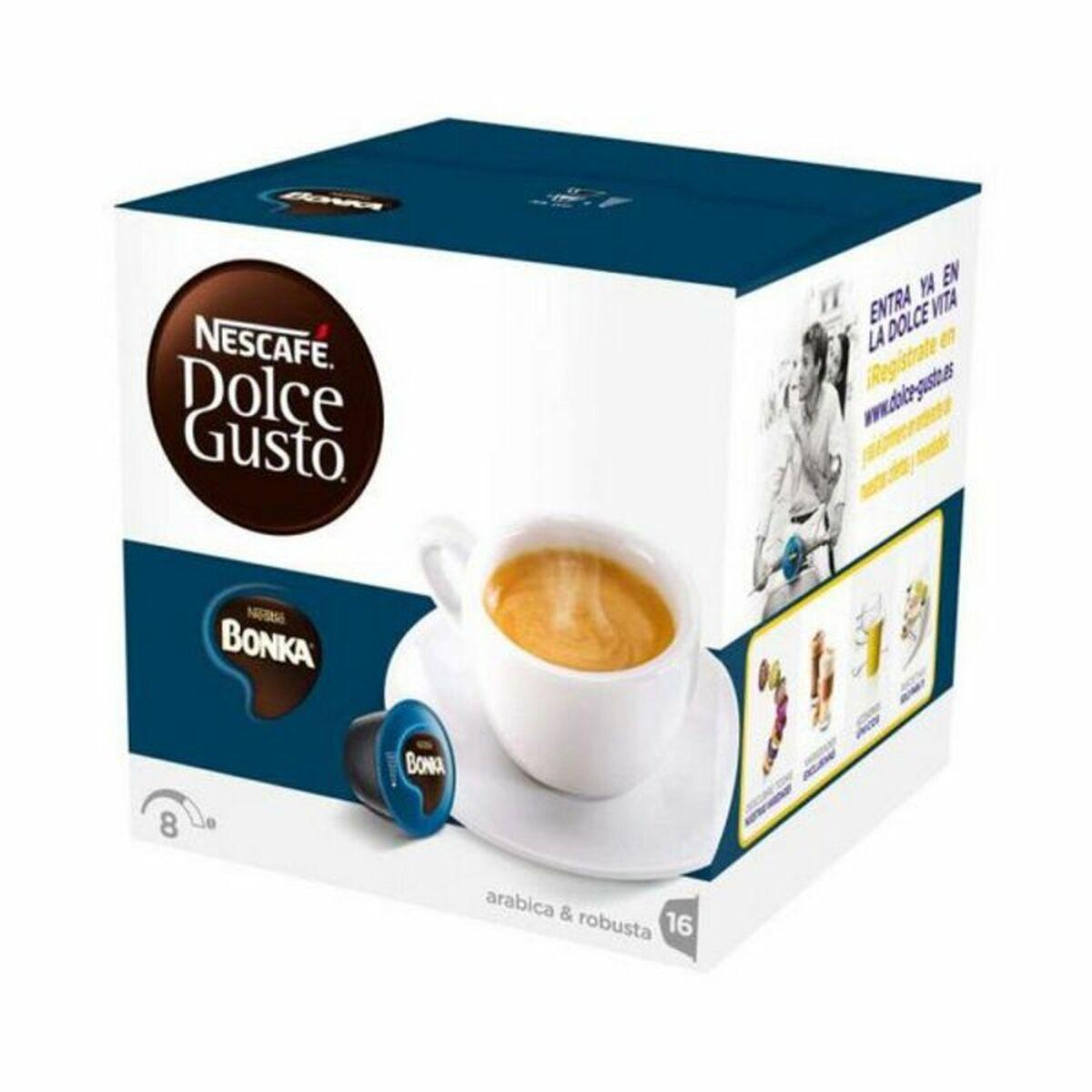 

Nescafé Dolce Gusto 13758 Эспрессо Бонка Коробка (16 единиц) TU прозрачный