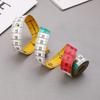 1Pc Quality Soft Tape with Snap Fasteners Soft Multicolor Measuring Tape Dual Sided Tape Measure Needlework Sewing Tool