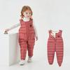 Autumn Winter Baby Boys Overalls Autumn Girls Thick Pants Baby Girl Warm Jumpsuit Outdoor Sweatpants Children Ski Down Overalls
