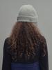 SETSETSET Two-Way Earflap Beanie Two-Tone Mix Melange Gray