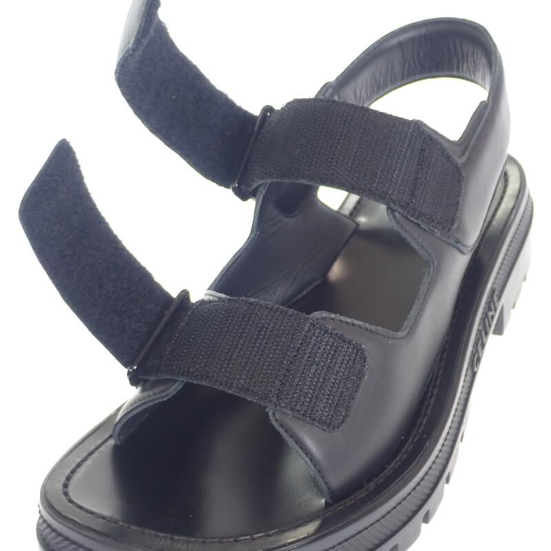 CELINE  345663338C.38NO Sandals Black Women