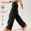 Yaya Unisex Winter Goose Down Cargo Ski Pants