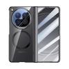 Applicable To Oppofindn6 Mobile Phone Case Film Integrated Transparent N6 Magnetic Suction Lens Bracket Electroplating Central Axis Hinge Anti-drop