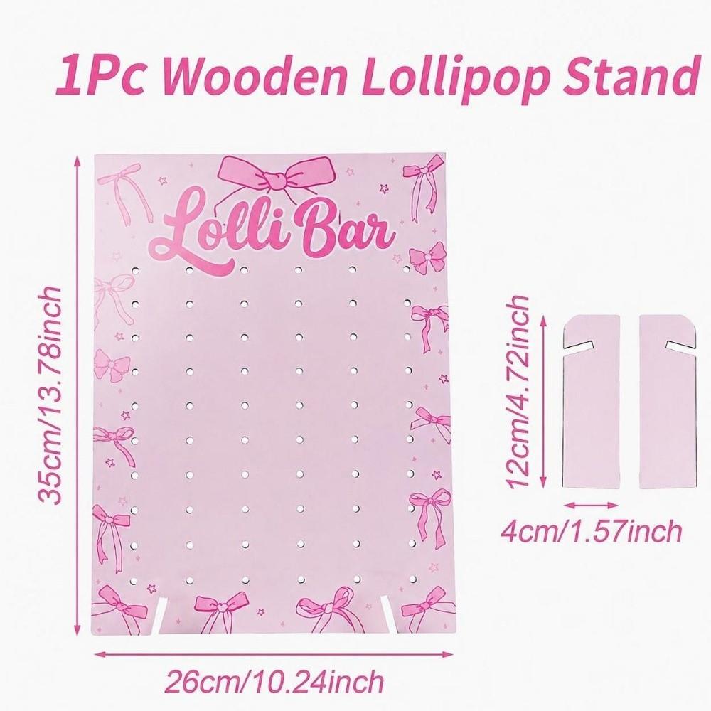 Multicolor Lolli Bar Rack Arched Design Lollipop Holder Lollipop Stand  Wedding Centerpieces