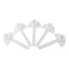 Plastic Feeder Bee Feeder 40pcs Beekeepers Tool Plastic Sealing White For Bee Garden Bee Food Feeder For Beekeepers Tool