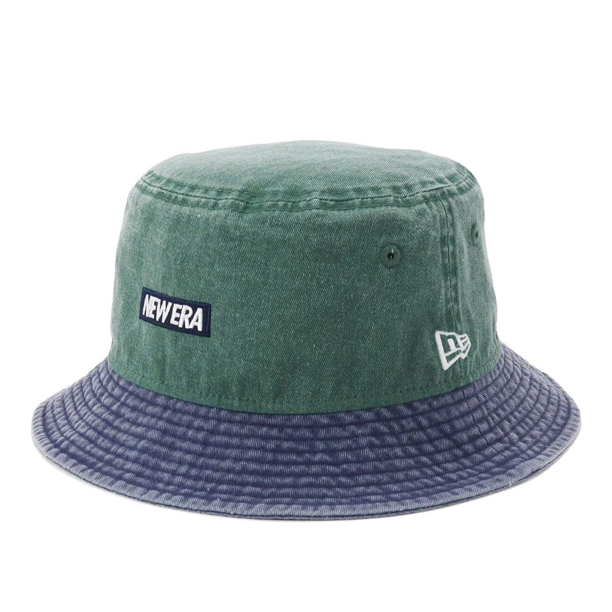 

Панама New Era Bucket Acid BUCKET01 ACID WASH GRN NVY, Стирка, Зеленый, M/L, зелёный