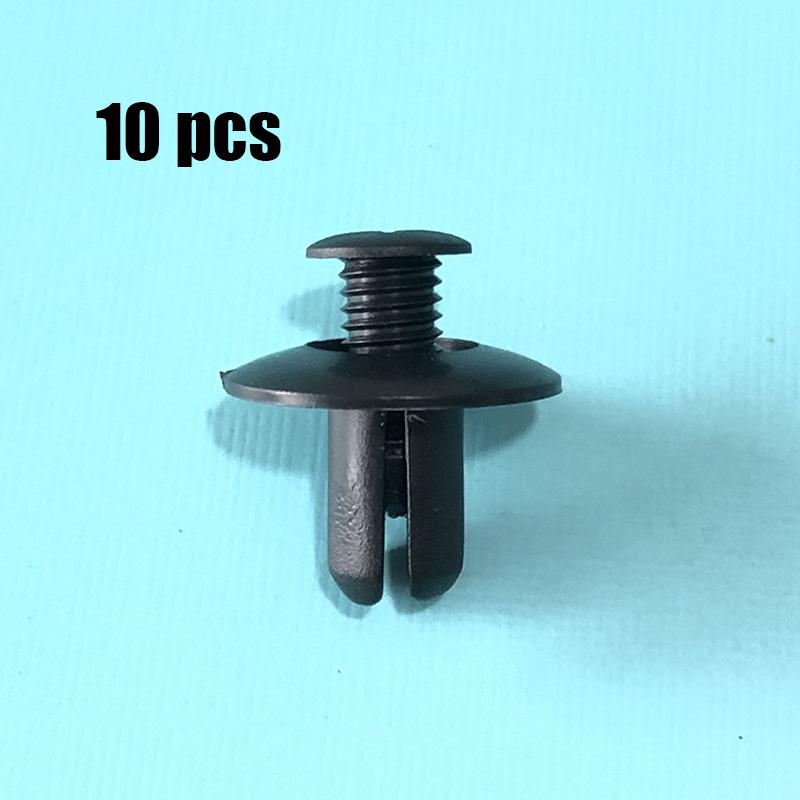 10/20pcs Auto Bumper Fasteners Retainer Rivet For Hyundai Elantra Kia Sportage Ford Focus Car Plastic Screw Clips 8mm Hole