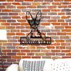 Unique Tailored Cornish Rex Cat Metal Wall Art Personalized Name Embossed Gift for Cat Lovers Home Decor
