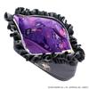 Anna Sui x My Melody Kuromi Pouch Limited Collaboration Art Lined Gathered Frill [Anna Sui] (Black) 001394-0001-02