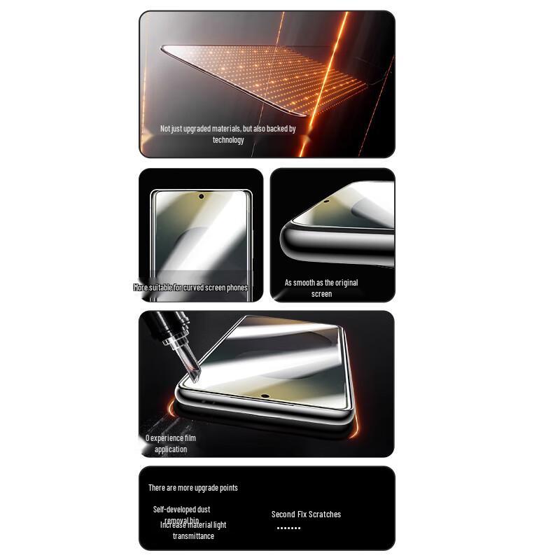 Smorss 2-Pack Ice Porcelain Screen Protector for Samsung S26 Ultra