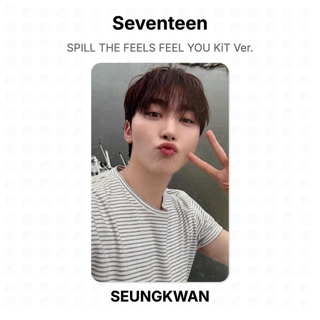 Seventeen SPILL THE FEELS FEEL YOU KiT Ver. Official Photocard