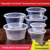 Disposable Plastic Food Bowls with Lids and Chopsticks