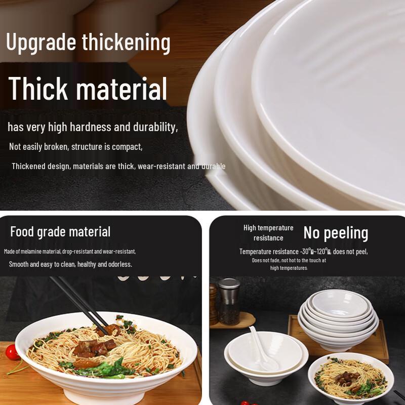 Melamine Soup Noodle Bowl