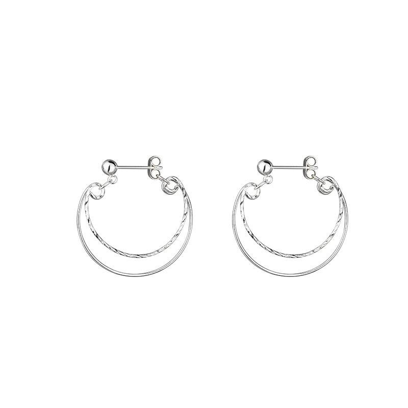 

Геометрические двойные серьги женственность мода универсальные корейская версия Дундимэн преувеличенные танцующие Муза серьги интернет-знаменитости поток