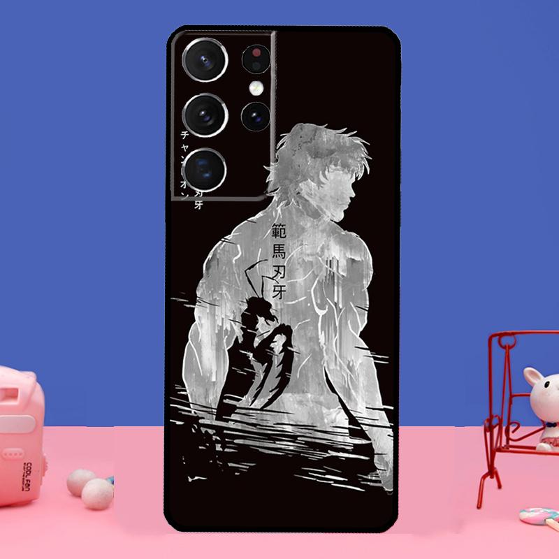 Baki the Grappler Manga Anime Phone Case For Samsung Galaxy S22 Ultra S8 S9 S10 Plus Note 20 Ultra S20 FE S21 Ultra
