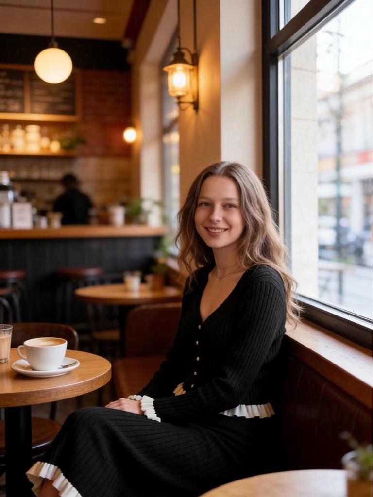 European Chic Autumn/Winter Women's Knit Cardigan & Skirt Set with Elegant French Ruffles