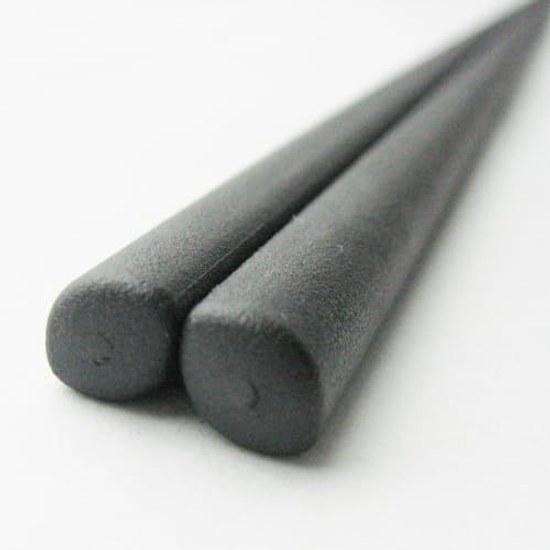 Nagaoka Tsubame Sanjo Chopsticks 23cm Black Tapered PPS Resin Dishwasher Safe BPA Free Made Japan