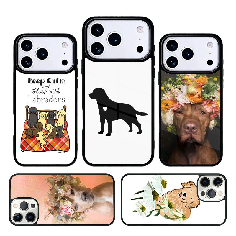 Cute Labrador Retriever Phone Case Cover for IPhone 11 12 13 14 15 16e 17 Pro Max Coque for IPhone 17 Air