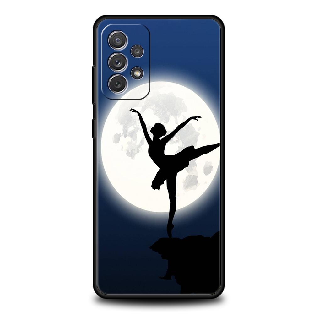 

Силиконовый Чехол Балерина Балетный Танец Для Samsung Galaxy A32 A52 A13 A22 A72 A51 A71 A41 A11 A31 A21S Роскошная Защитная Крышка Чехол для Телефона Samsung A01