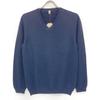 TOYOBOSHI Dark Blue KARIBA Cashmere100 09IT-EF0003 V-neck Knit Tops 2 NavyUsed