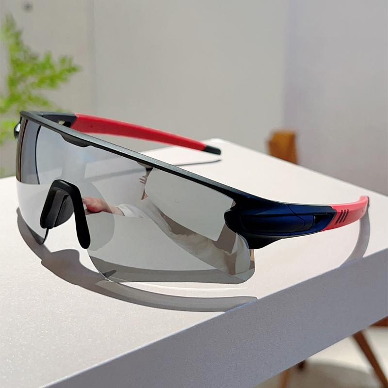Y2k Sportovní brýle Pánské Nové Polorámové Zrcadlové Venkovní Cyklistické Sluneční brýle Obepínající Větruvzdorné Stínítka pro Rybaření