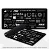 Large XXL Deskmat Cyberpunk Futuristic Tech Graphic Mouse Pad Non‑Slip Rubber Overlocked Mousepads Keyboard Table Mat Desk Mats