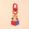 Lovely Puppy Dog Keychain Cartoon Animal Key Ring Pendant for Women Girls Handbag Decor DIY Key Chain Jewelry Gift