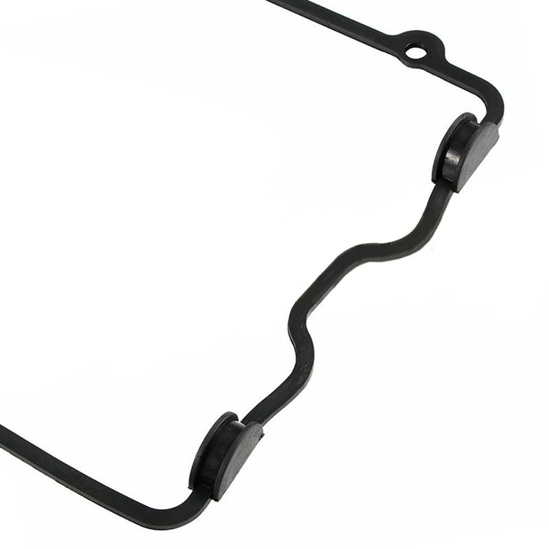 Black Cylinder Head Cover Gasket Kit Rubber Fit for Suzuki GSX600 Katana 1988-2006 GSX750 Katana 1998-2006 11173-27A02-000