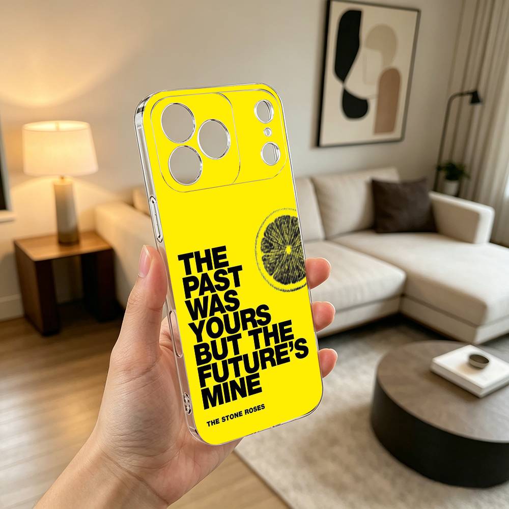 The S-Stone Z-Roses Band Singer Phone Case For iPhone 17 16 15 14 13 12 11 Mini Pro Max Plus Transparent Cover