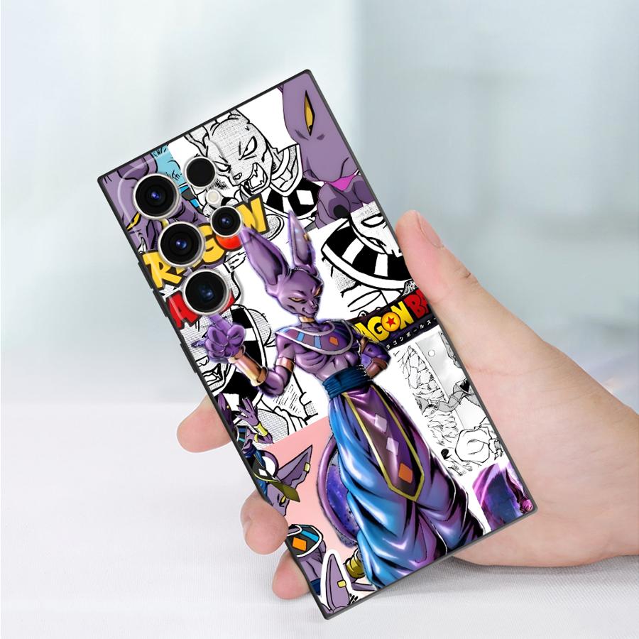 Case for Samsung Galaxy S26 S25 Ultra S24 Plus Note 20 Ultra 8 9 10 S10 S9 S23 S21 FE S20 Funda Phone Cover Dragon Ball Goku