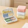 Tragbarer 7-Tage-Pillenorganizer & Reise-Medikamentenspenderbox
