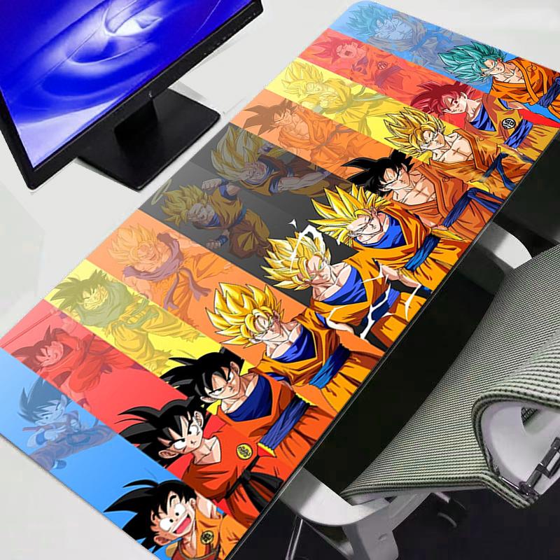 

Mouse Pad Dragon Ball Z DBZ Gamers Decoracion Gamer Desk Mat Mousepad XXL Gaming Accessories Varmilo Keyboard Carpet 30x60x0.2cm