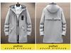 Men's Mid-Length Hooded Trench Coat - Autumn Casual Thin Design