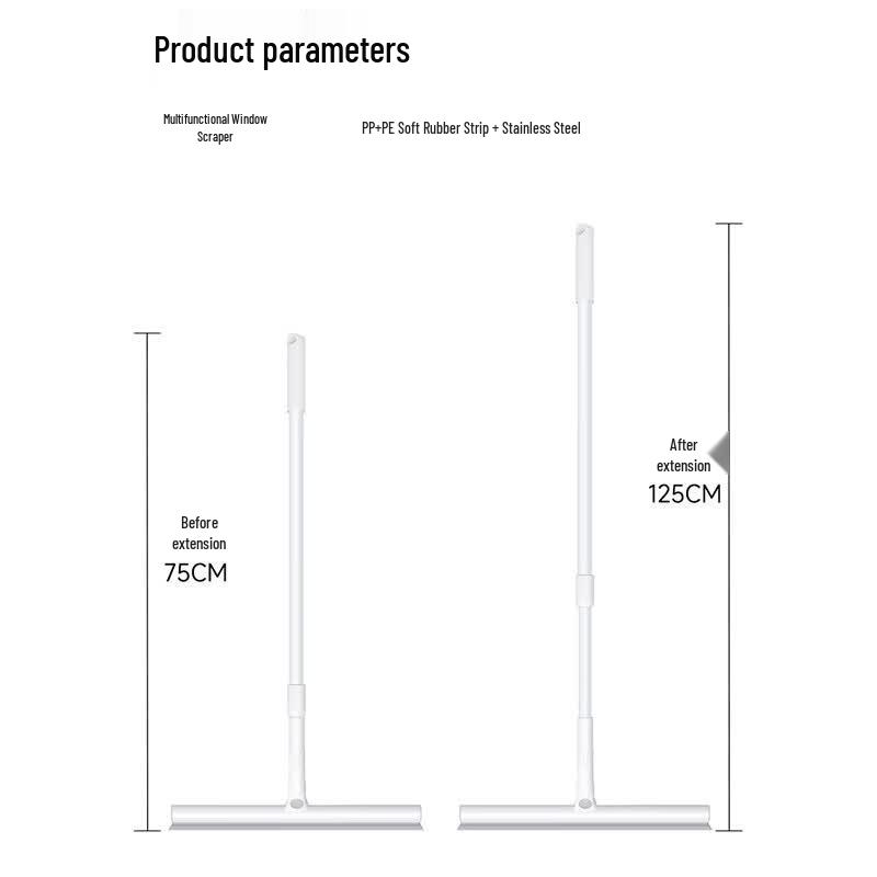 Extendable Glass Cleaning Tool Set