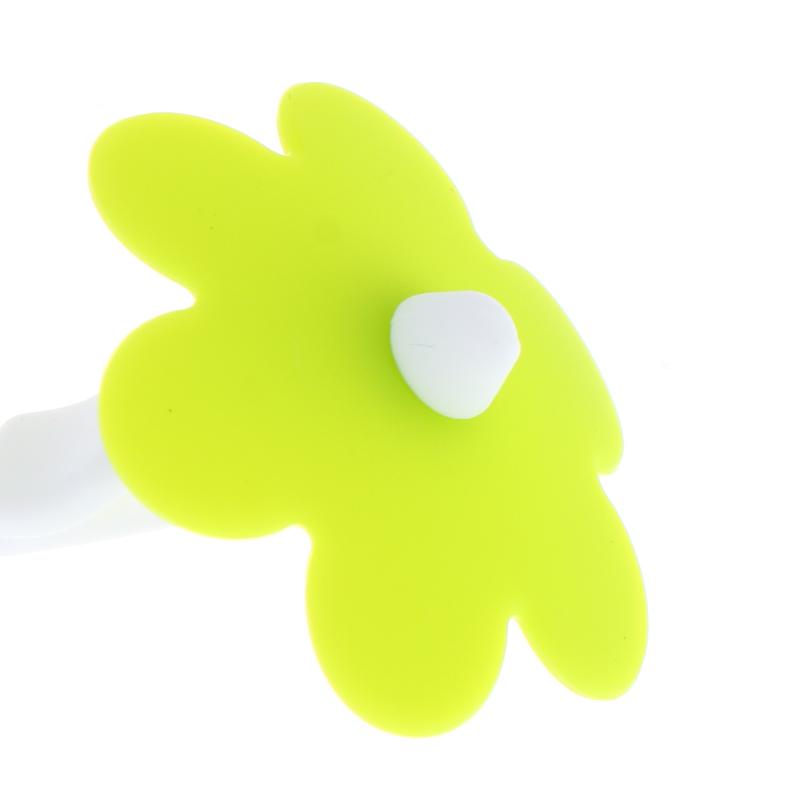 12Pcs Heart Flowers Silicone Wine Glass Markers Juice Champagne Cup Goblet Label Mug Tag Bar Wedding Identification Party Tools