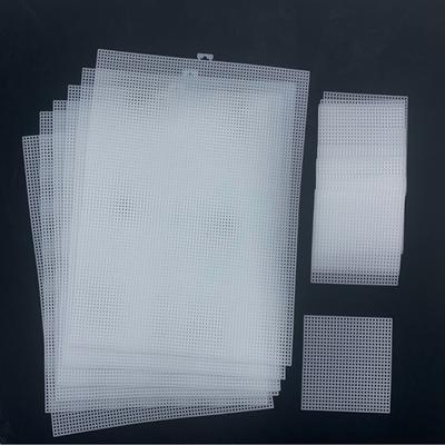 28x21cm Cross Stitch Canvas Grid 14CT Handmade Embroidery Fabric Canvas Grid Convenient Square Plastic Canvas Fabric Men