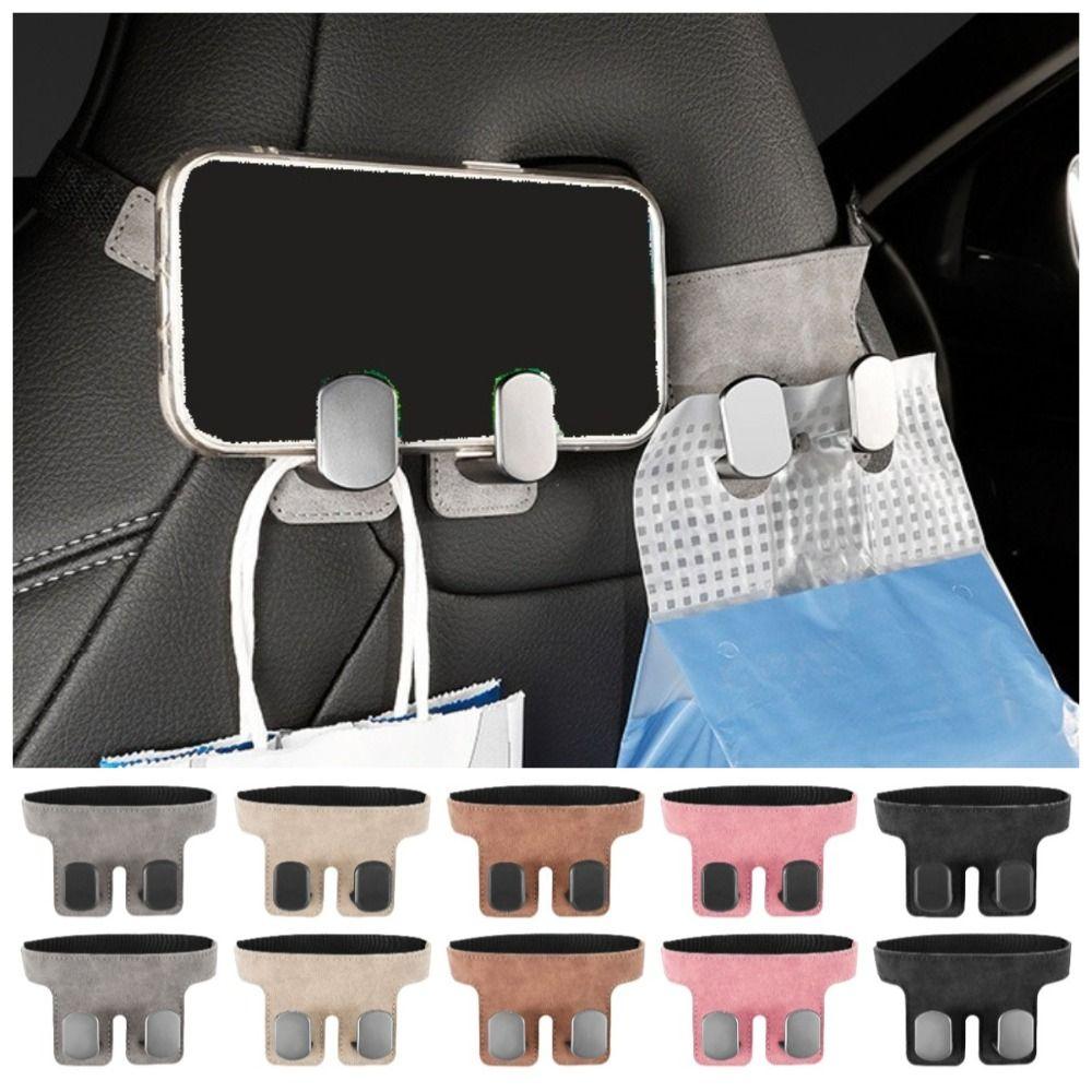 Wear-Resistant Car Headrest Hook High Load-Bearing Hanging Headrest Bag Holder Handbag