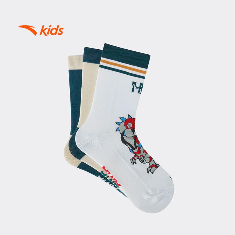 

Anta Kids Combed Cotton Long Socks (3-Pair Pack) M