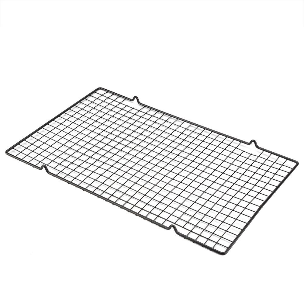 Stainless Steel Cooking Grill Tray Nonstick Surface Wire Cooking Net  BBQ Biscuit Cake Bread