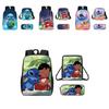 Stitch Cartoon Backpack For Kids Oxford Fabric Waterproof School Bag With Breathable Straps