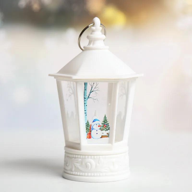 1/3PCS Christmas LED Candlestick Lamp Little Night Lamp Old Man Snowman Christmas Tree Ornaments Hanging New Year Navidad Christmas2024